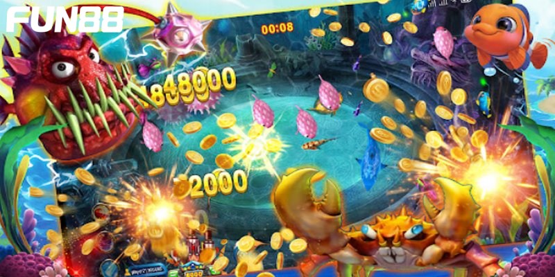 Các vũ khí khi tham gia chơi game bắn cá 30 