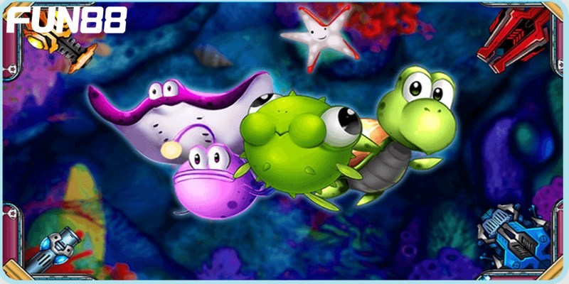 Những loại cá xuất hiện trong game bắn cá ICA 