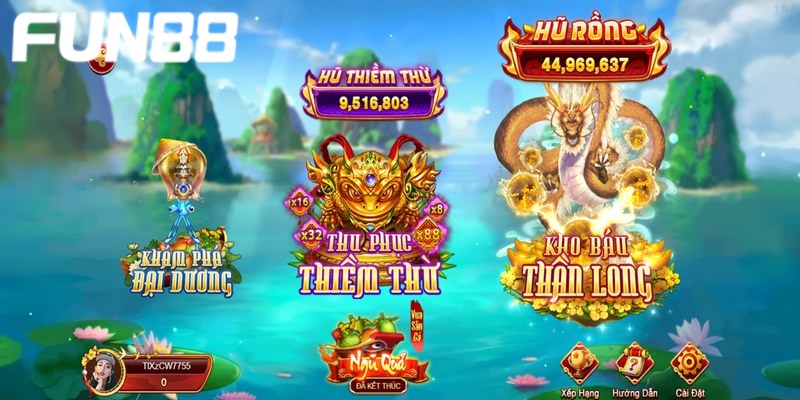 Tìm hiểu các phòng chơi trong game vua săn cá 
